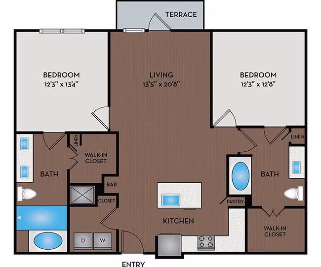 22F3A to 22F3C 3022-C floor plan